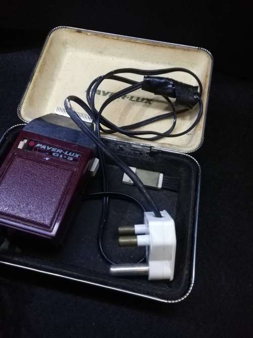 Payer-lux shaver - working