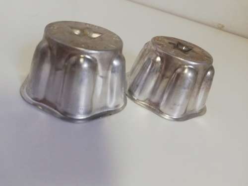 Nutbrown small jelly molds/pudding basin