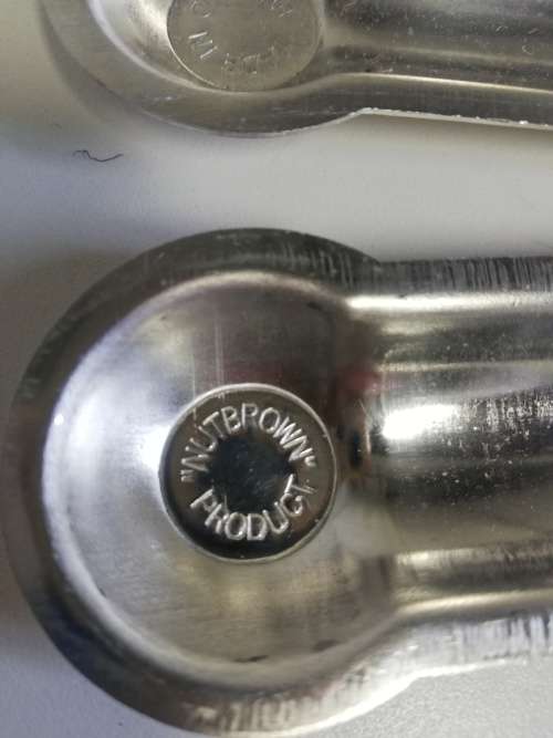 Nutbrown vintage Eclair cases/forms 1950