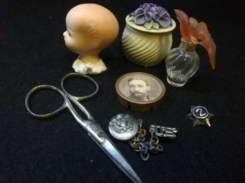 Small vintage collection for display