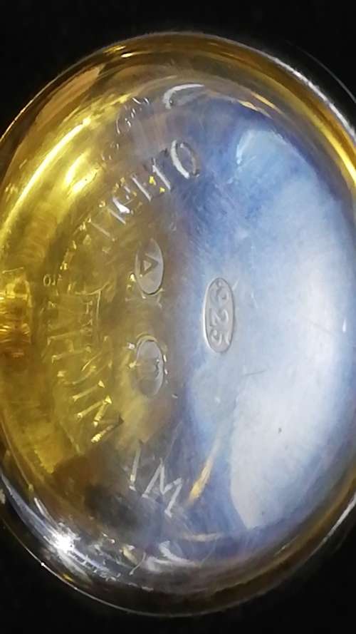 Silver pocket watch - not tested