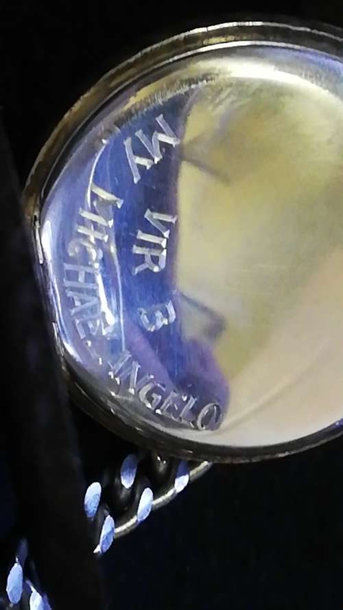 Silver pocket watch - not tested