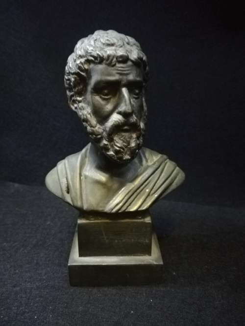 Ancient Greek philosopher - Bronze