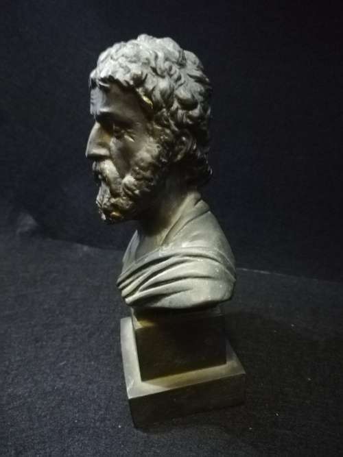 Ancient Greek philosopher - Bronze