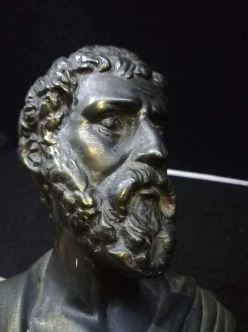 Ancient Greek philosopher - Bronze