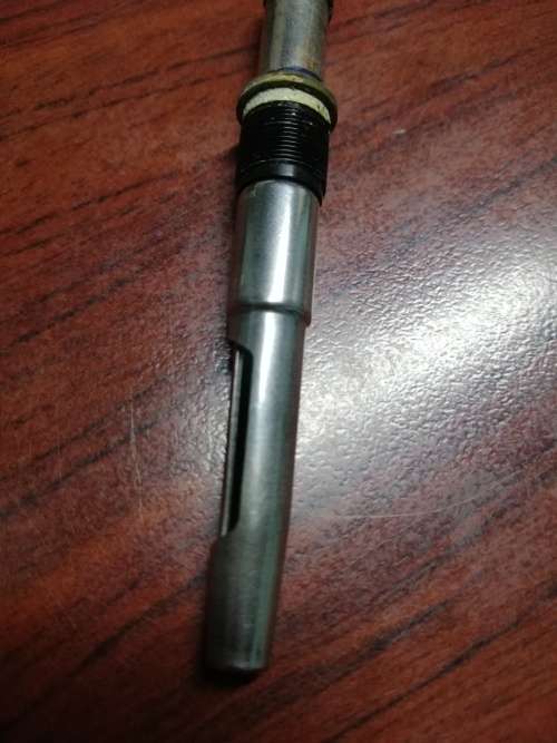 Parker rolled gold fountain pen - for spares I think - 14k nib