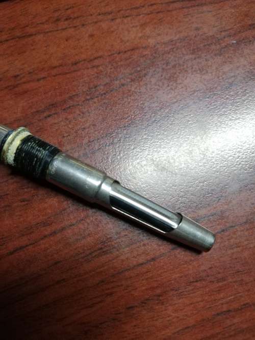 Parker rolled gold fountain pen - for spares I think - 14k nib