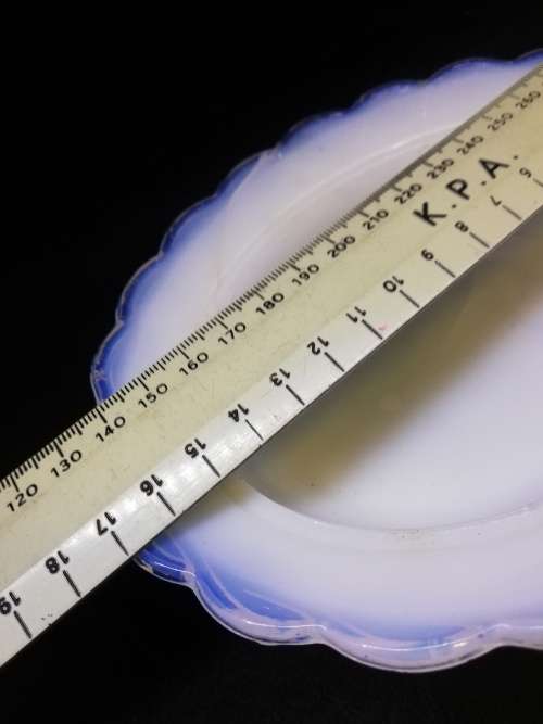 Milk glass nesting hen - a crack on the bowl as shown on pics