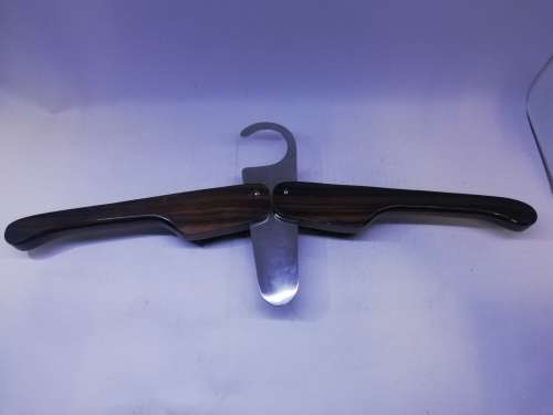 Vintage traveling hanger/brush/shoe horn in one