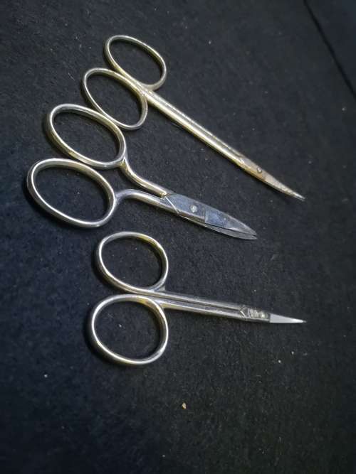 Vintage  small nail scissors collection