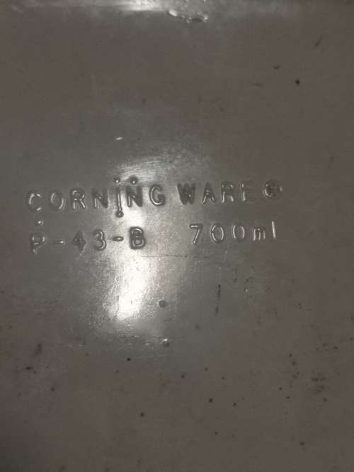 Corning Ware  700ml CASSEROLE P-43-B