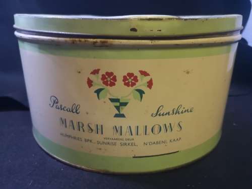 Pascall Sunshine Marsh-Mallows tin
