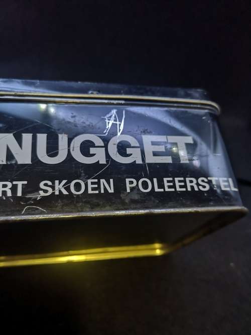 Nugget polish tin