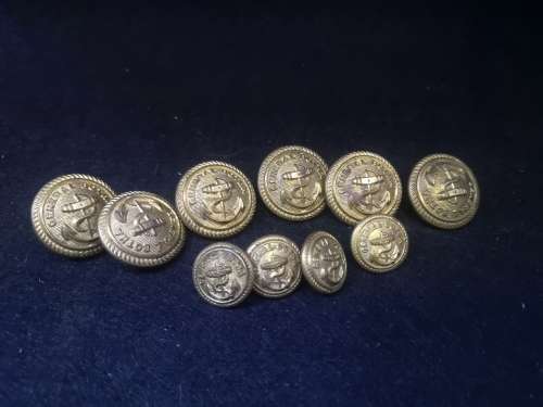 Brass buttons - General Botha