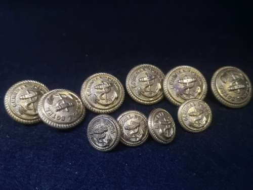 Brass buttons - General Botha