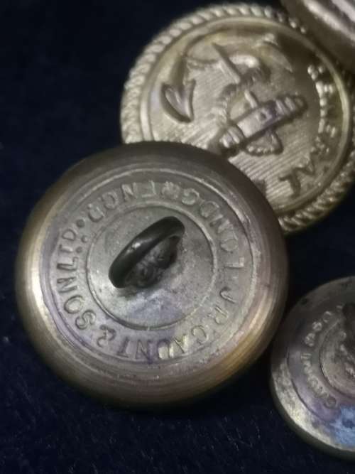 Brass buttons - General Botha