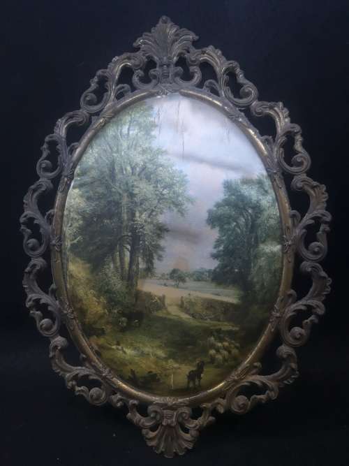 Metal frame made in Italy