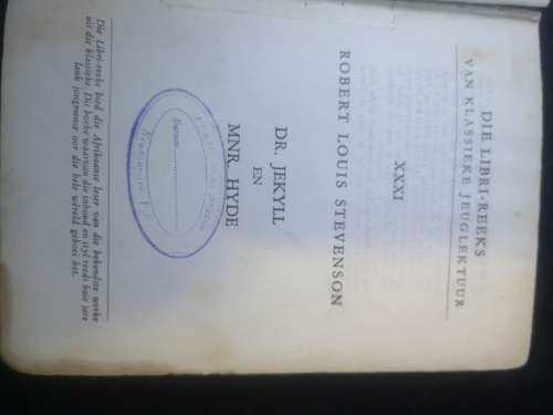 Dr Jekyll en mnr Hyde - ex library