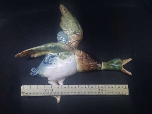 Vintage Big flying duck - made in Czechoslovakia - repaired