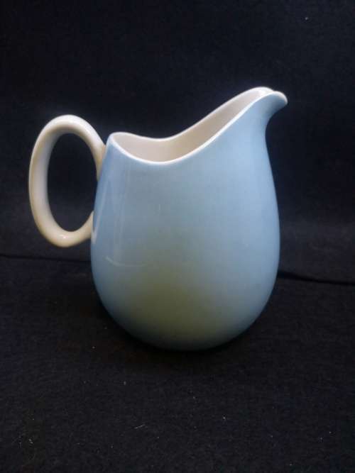 Continental china blue milk jug