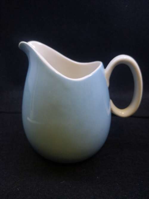 Continental china blue milk jug