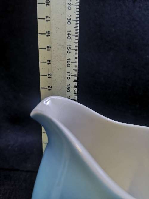 Continental china blue milk jug