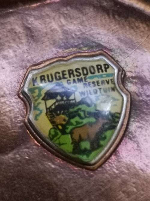 Horse Krugersdorp thermometer - copper