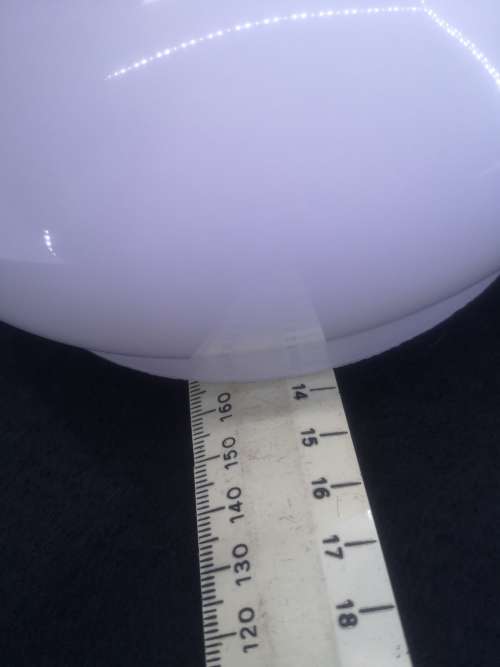 Vintage  glass lamp cover