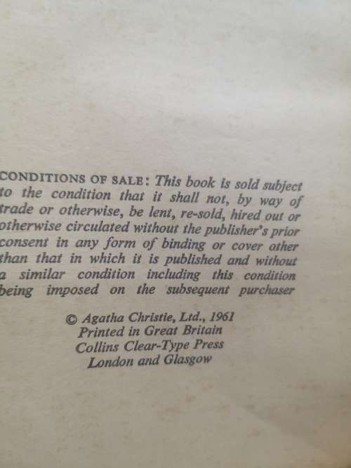 The pale horse - Agatha Christie - First paperback edition