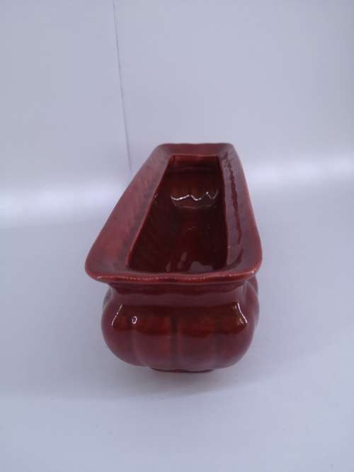 Maroon vase