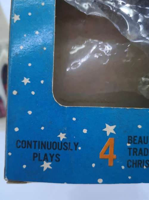 Vintage musical Christmas ornament