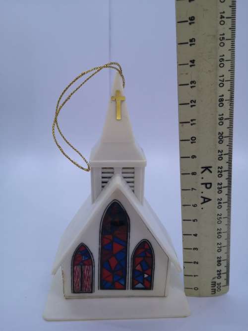 Vintage musical Christmas ornament