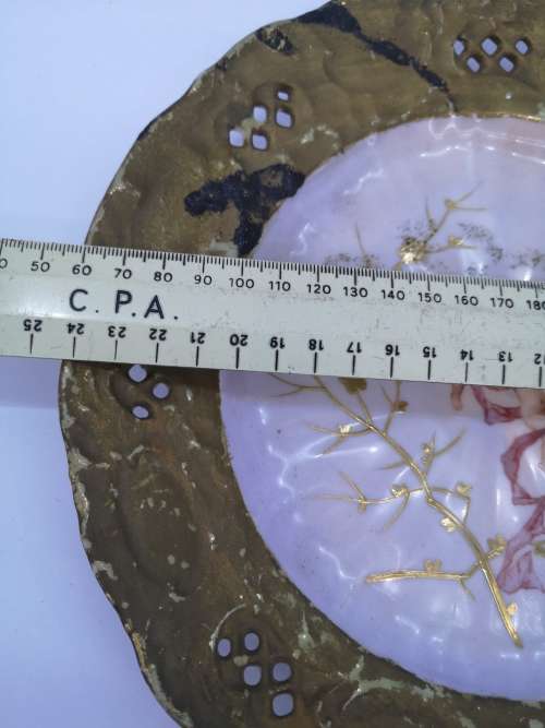 Victoria Carlsbad Austria plate