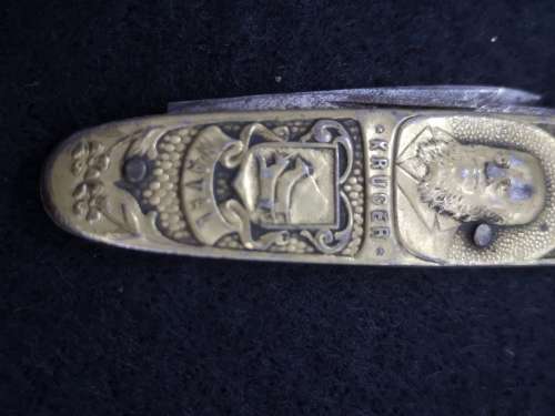 Collectible Kruger/Botha pocket knife