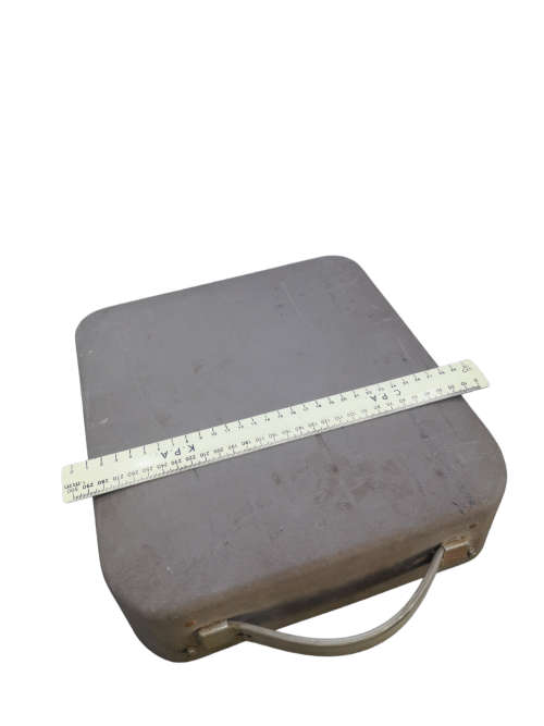 Smith Corona Skyriter Portable Typewriter with metal carry case