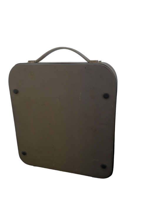 Smith Corona Skyriter Portable Typewriter with metal carry case