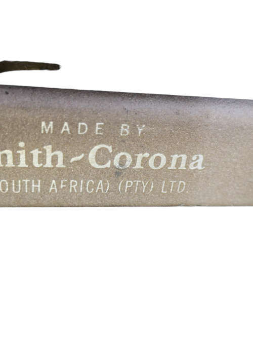 Smith Corona Skyriter Portable Typewriter with metal carry case