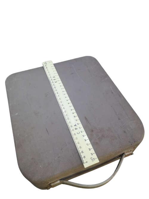 Smith Corona Skyriter Portable Typewriter with metal carry case