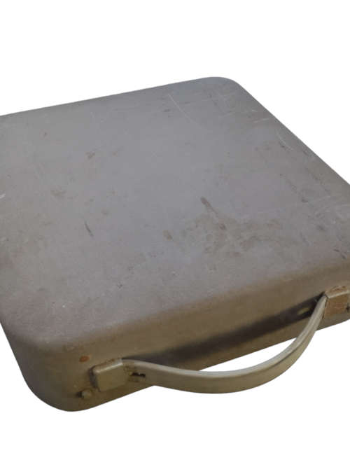 Smith Corona Skyriter Portable Typewriter with metal carry case