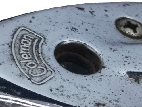 Coleman Gas Iron Model 615. Made in Canada
