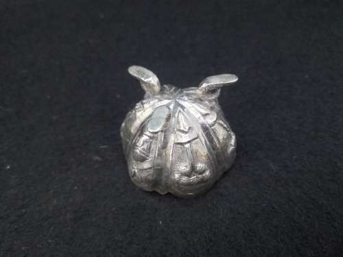 Detailed small bowl  50% silver I was told - no markings - non magnetic