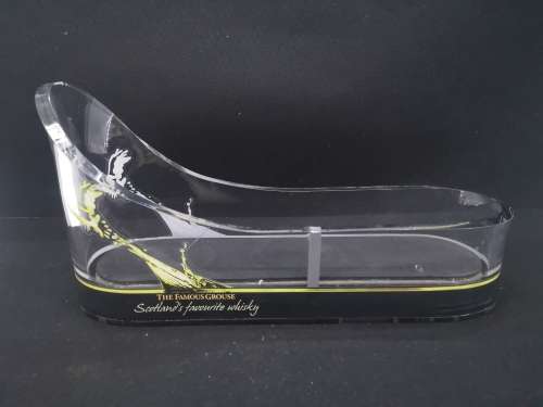 Famous Grouse Scotch whisky advertising acrylic single bottle