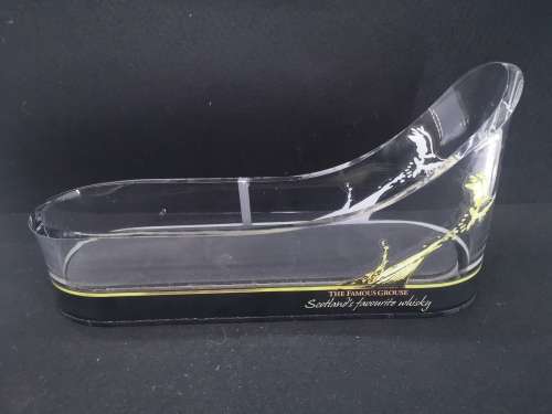 Famous Grouse Scotch whisky advertising acrylic single bottle