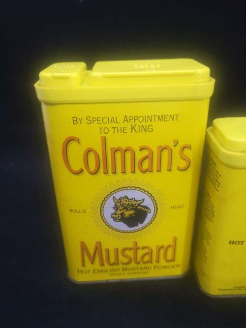 Colemans Mustard tin collection