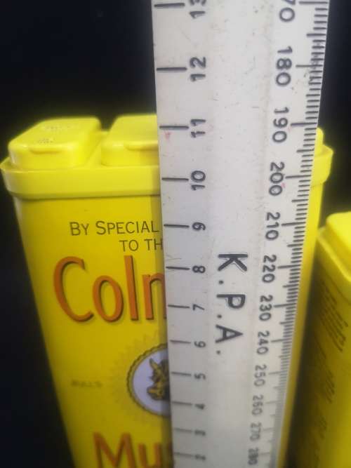 Colemans Mustard tin collection