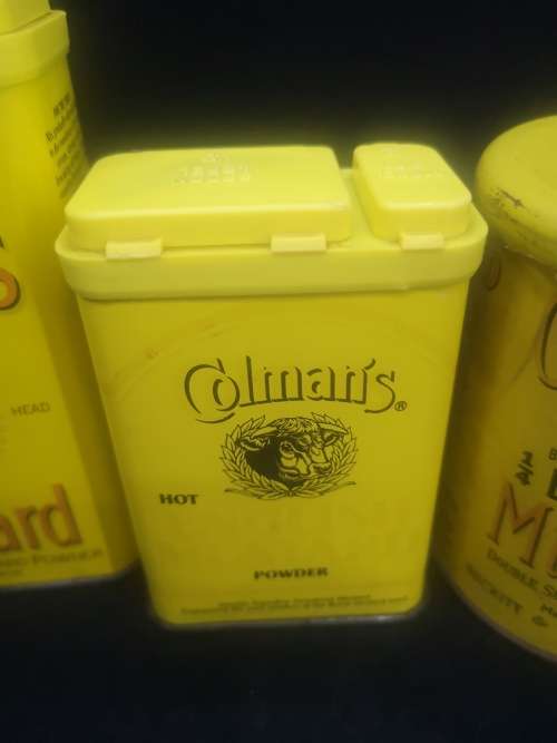 Colemans Mustard tin collection