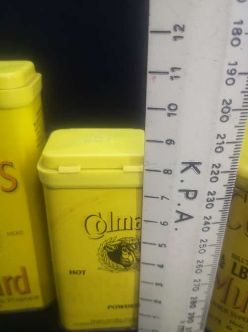 Colemans Mustard tin collection