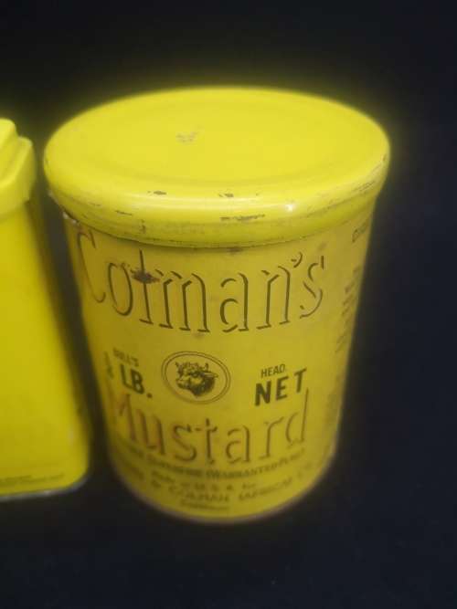 Colemans Mustard tin collection