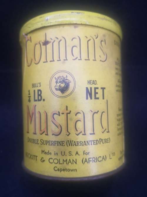 Colemans Mustard tin collection