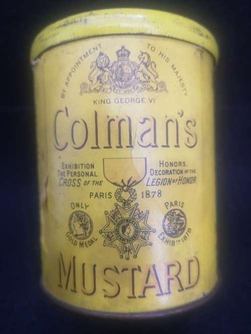 Colemans Mustard tin collection